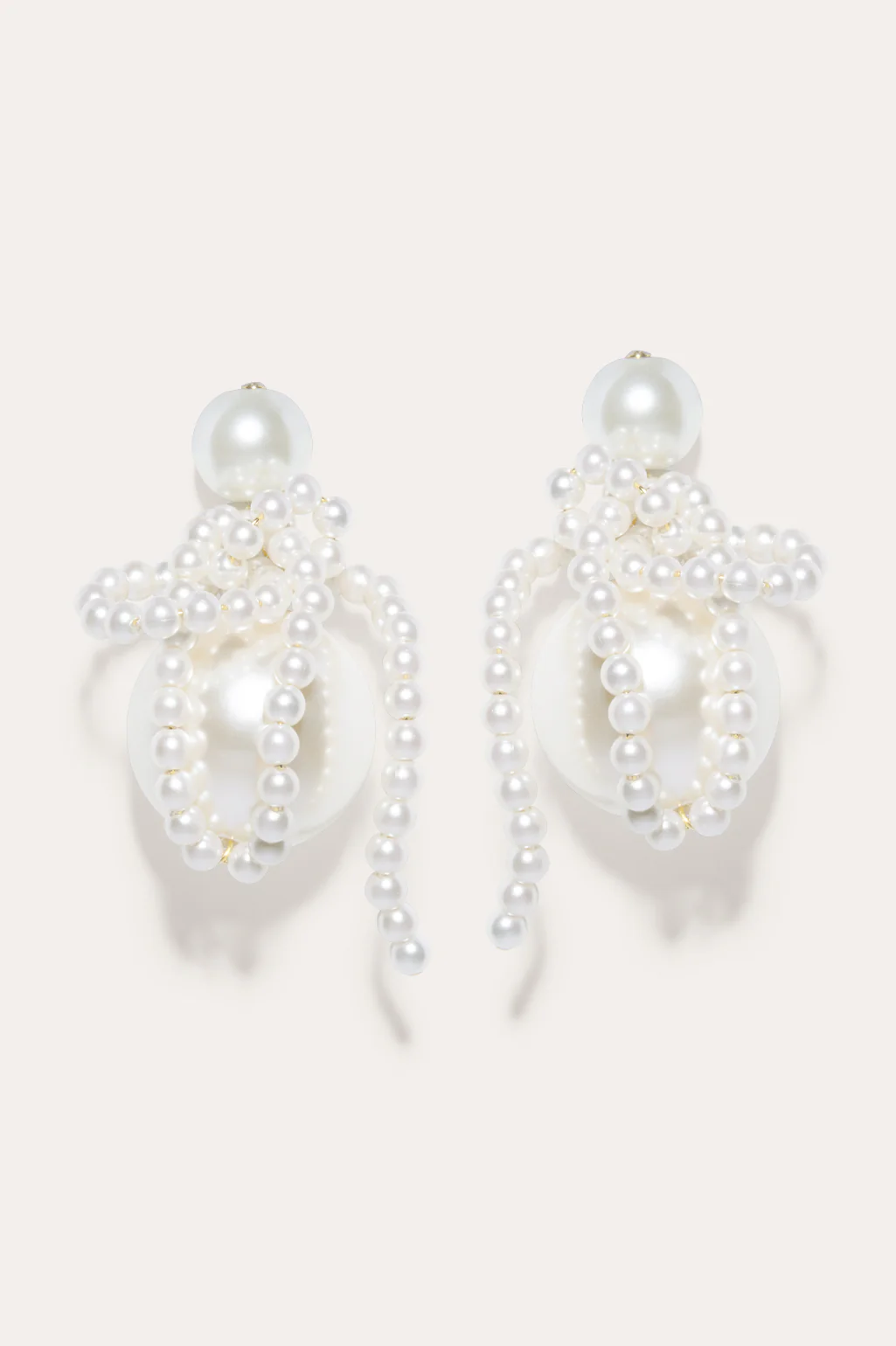 Pearl and Rhinestone Earrings by Completedworks — Mrs Fray